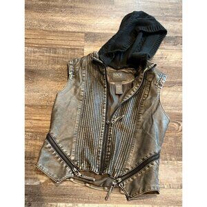 BKE the buckle vest hooded jacket Woman’s XS